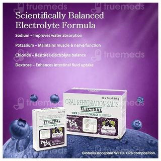 Electral Blackcurrant Blast Sachet 4.4Gm